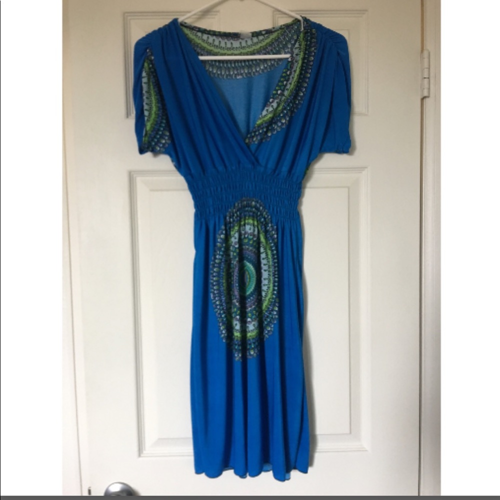 Lightweight blue sun dress